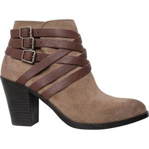 Lucky Brand Elwood Suede Booties